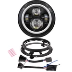 7 Inch Led Headlight Dot Drl Halo Bulb Kit For Touring Street Glide Roa.... Fixed Price $117.01.