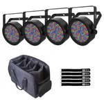 Chauvet Dj Slimpar 56 Ils Rgb Led Wedding Event Wash Lights 4-PACK Bag. Fixed Price $436.40.