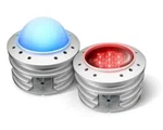 Philips Colorkinetics Archipoint Icolor Powercore Translucent Dome & Base Combo. Fixed Price $50.00.