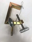 C-clamp With 1/4" Baby Pin. Medium Weight Stage Lighting. Fixed Price $25.00.