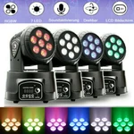 4X 105W Moving Head Stage Lighting Rgbw Wash 7LED Dmx Mini Dj Disco Party. Fixed Price $181.99.