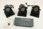 Chauvet Dj Led Splash 86R Lights (3) + Obey 4 Controller Party Lighting. Fixed Price $239.99.