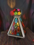 Memorex MKA330 Disco Party Light Pyramid Ball Multicolor (read Description) E6. Fixed Price $54.99.