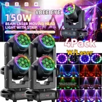 150W Bee Eye Laser 6LEDS Moving Head Stage Light Rgbw Dmx Beam Dj Disco Bar Lamp. Fixed Price $362.89.