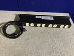 Lowell 1U Rack Mount Outlet Power Strip 181-RL W/ Lighting Under. Fixed Price $44.00.