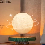 Levitating Saturn Moon Lamp Floating Led Night Light 3 Color Desk. Fixed Price $107.97.
