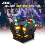 Paidun 200W Led Rgbw Moving Head Laser Light Strobe Sound Activated Dj Disco Bar. Fixed Price $189.00.