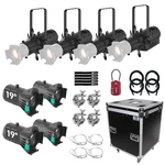 Chauvet Professional Ovation E-260WW Spotlights With 19 Lenses 4-PACK. Fixed Price $6740.40.