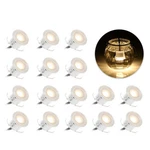 Tomshine Recessed Led Deck Kits, 16 Pack 32MM Step Lights Outdoor Wa. Fixed Price $78.56.