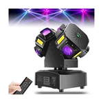 Double Head 4-IN-1 Rgb Moving Dj Light Dual Channel Independent Control .... Fixed Price $208.10.
