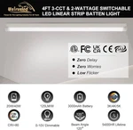 2 Pack 4FT Led Linear Strip Emergency Stairwell Light Fixture. Fixed Price $149.00.