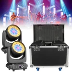 2PCS 19X15W Led Moving Head Rgbw Zoom Beam Stage Wash Lighting Dj Party. Fixed Price $439.99.