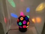 Big Ball Lite Disco Multicolor Party Light 8" Sphere Rotates Retro Fun!. Fixed Price $28.95.