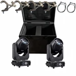 2PCS 295W 14R Beam Moving Head Stage Dmx Gobo Spot Lighting For Flight Cas. Fixed Price $699.99.