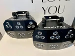 Set Of Two, Chauvet Dj Wash FX2 Lights With (2) Power Cables And (1) Padded Bag. Fixed Price $350.00.