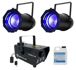 (2) American Adj Par Z150 Rgba Watt Led Dmx Lights+fogger. Fixed Price $1099.98.