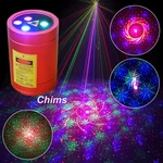 Chims Mini Laser Music Party Xmas Stage 32 Patterns Stars Decor Lighting. Fixed Price $54.98.