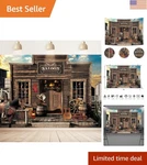 Western Saloon Cowboy Backdrop 7X5 Feet - Perfect For Baby Showers & Parties. Fixed Price $27.99.