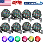 8-PACK Rgb 36LED Stage Lights Dmx Beam Wash Effects Dj Disco Party Lighting. Fixed Price $99.99.