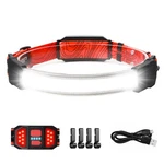 Led Headlamp, 1000LUMENS 230 Widebeam Headlight, Usb With Red Tail.... Fixed Price $30.33.