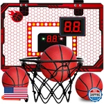 Mini Basketball Hoop Indoor, With Led Lighting & Electronic Scoreboard. Fixed Price $46.53.
