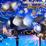360 Proyector Luces Copos Laser Nieve Xmas De Weddings Para Casa Hogar Exterior. Fixed Price $13.99.