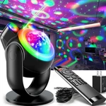 Party Lights Dj Disco Ball With Star Projector Sound Activate. Fixed Price $56.32.