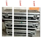 Barco Ilite 6,8,10,12, Double Base Stand Videowall Rigging Mount Floor R9850620. Fixed Price $499.00.