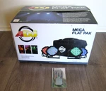 Adj Mega Flat Pak 4 Par Profile Lighting System W/ Ac & Dmx Cables Remote. Fixed Price $255.00.