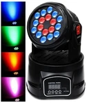 Mr Dj LMH230 100W Rgbw 18-LED Wash Moving Head Light Dmx Stage Party. Fixed Price $89.99.