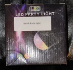 Spriak Disco Light Ball Sound Activated Party W/ Remote Control Led. Fixed Price $9.99.