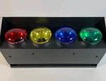 Eliminator Lighting E-137 Color Bar Dj Home Party Stage Lights Work Great. Fixed Price $40.00.
