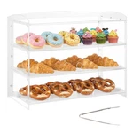 Vevor Bakery Display Case Countertop Acrylic Pastry 3-TIER Flip-up Door. Fixed Price $61.90.