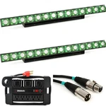 Eliminator Frost Fx Bar Rgbw Led Linear Wash Fixture Pair Bundle. Fixed Price $649.00.