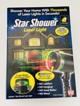 Star Shower Laser Light New In Box Two Modes Red And Green Sensor. Fixed Price $19.88.