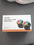 Luditek Led Party Light Disco Ball 2 Pack. Fixed Price $12.00.