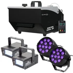 Eliminator Lighting Mister Kool Ep Party Fog Machine W Strobe & Black Lights .... Fixed Price $313.40.