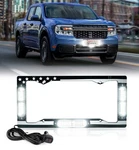 American Flag License Plate Strobe Lights White 36LED Emergency Warning 12V. Fixed Price $55.08.