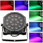 18W 7 Channel Led Stage Light Rgbwauv Dmx Beam Dj Disco Effect Party Club. Fixed Price $15.95.
