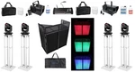 (4) American Dj Hydro Spot 1 Wireless Dmx Moving Head Lights+control+facade+bags. Fixed Price $11203.45.