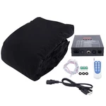 Led Stage Backdrop Background Rgbw Star Cloth Dmx Control Curtain Black. Fixed Price $152.74.