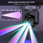 150W Led Laser Moving Head Rgbw Beam Stage Dmx Spot Lighting Dj Disco Xmas. Fixed Price $94.99.