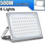 6X 500W Led Outdoor Garden Landscape Lighting Cool White. Fixed Price $410.99.