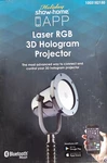 New Show Home Holiday App Laser Rgb 3D Hologram Projector Lite Programmable. Fixed Price $42.00.