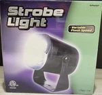 Strobe Light Variable Flash Speed Amscan - New. Fixed Price $29.99.