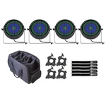 Jmaz Lighting JZ2010 Versa Flex Par TRI220 88W Led Lights 4-PACK Bag. Fixed Price $601.40.
