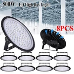 8PACK 500W Ufo Led High Bay Shop Warehouse Commercial Lighting Lamp. Fixed Price $683.99.