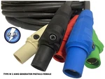 Cam Lock #2 Type Entertainment ,generator Power Cables / Panel Tails 5' Fffff. Fixed Price $349.99.