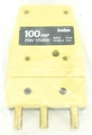 Bates 106M-H 100A 250V Studio Stage Pin Male Connector Yellow Plug. Fixed Price $69.99.