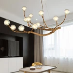 12-LIGHT Led Chandelier Glass Ball Kitchen Living Room Ceiling Lamp Fixtur. Fixed Price $244.80.